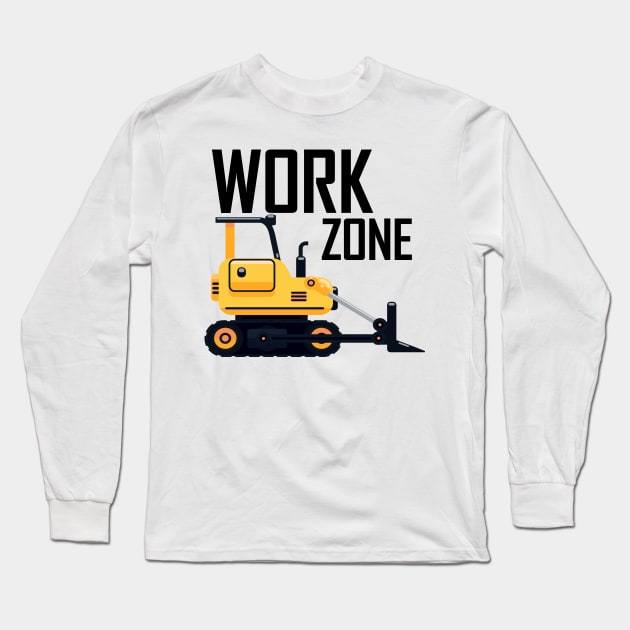 construction Long Sleeve T-Shirt by Mandala Project